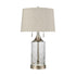 Elk Tribeca 2 Light Table Lamp in Clear Finish Model: 77119