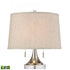 Elk Tribeca 27 Inch High 2 Light Table Lamp in Clear Includes LED Bulbs Model: 77119-LED