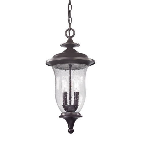 Elk Trinity HANGING in Bronze Finish Model: 8002EH/75
