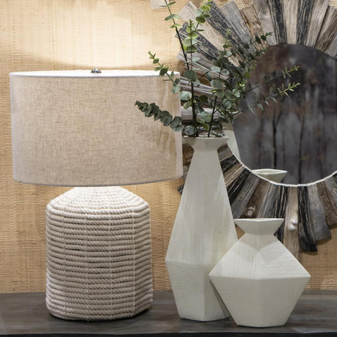 Elk Tripp Vase Small in Beige Finish Model: H0017-10710