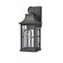 Elk Triumph 14.5 Inch High 1 Light Outdoor Sconce in Textured Black Model: 89602/1