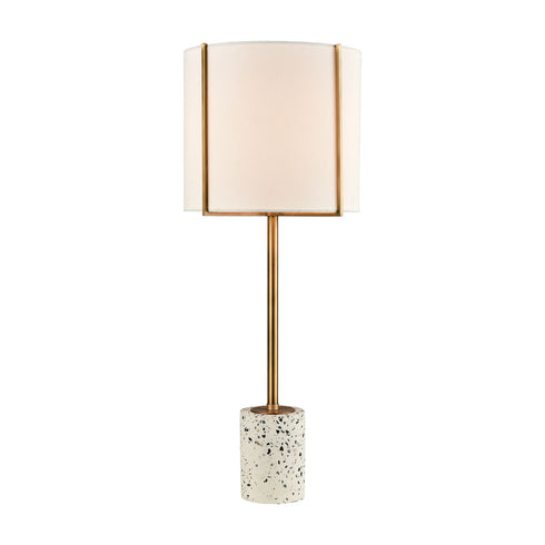 Elk Trussed TABLE LAMP in White Finish Model: D4551