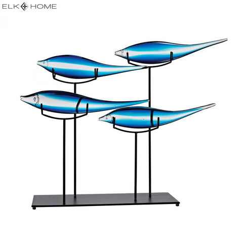 Elk Tultui ORNAMENTAL ACCESSORY in Blue Finish Model: 4154-058