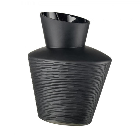 Elk Tuxedo Vase Medium in Black Finish Model: H0047-10478