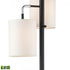 Elk Uprising 72 Inch High 3 Light Floor Lamp in Black Includes LED Bulbs Model: 77101-LED