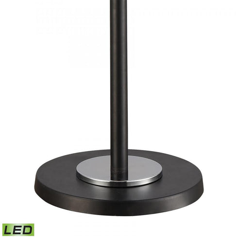 Elk Uprising 72 Inch High 3 Light Floor Lamp in Black Includes LED Bulbs Model: 77101-LED
