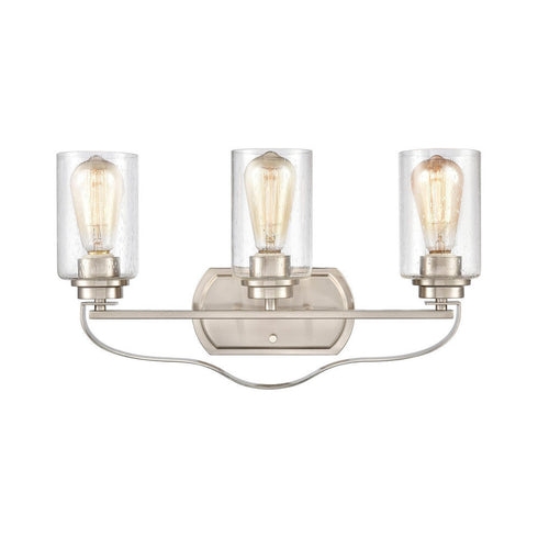 Elk VANITY LIGHT in Brushed Nickel Finish Model: CN300312