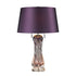 Elk Vergato 2 Light TABLE LAMP in Purple Finish Model: D2663
