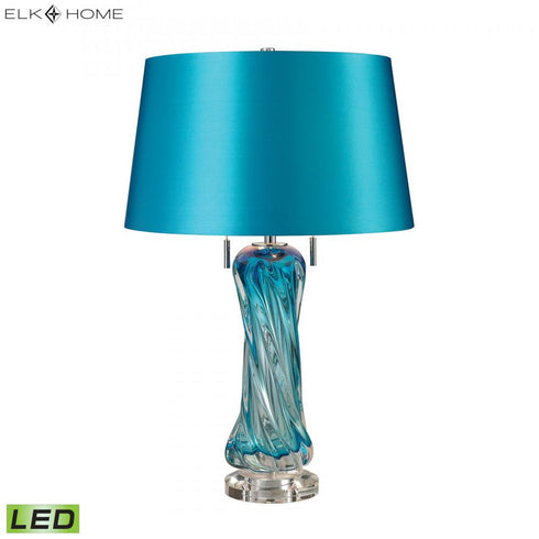 Elk Vergato TABLE LAMP in Blue Finish Model: D2664-LED