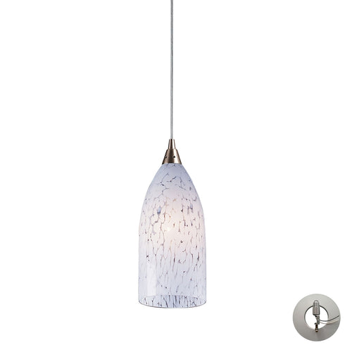 Elk Verona MINI PENDANT in Satin Nickel Finish Model: 502-1SW-LA