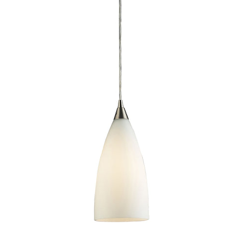 Elk Vesta MINI PENDANT in Satin Nickel Finish Model: 2580/1