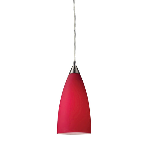 Elk Vesta MINI PENDANT in Satin Nickel Finish Model: 2583/1