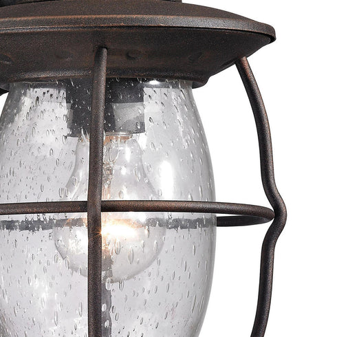 Elk Village Lantern SCONCE in Weathered Charcoal Finish Model: 47040/1