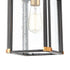 Elk Vincentown HANGING in Matte Black Finish Model: 46723/1
