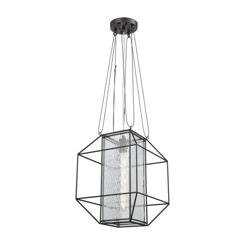 Elk Waterbury 1 Light MINI PENDANT in Oil Rubbed Bronze Finish Model: 11951/1