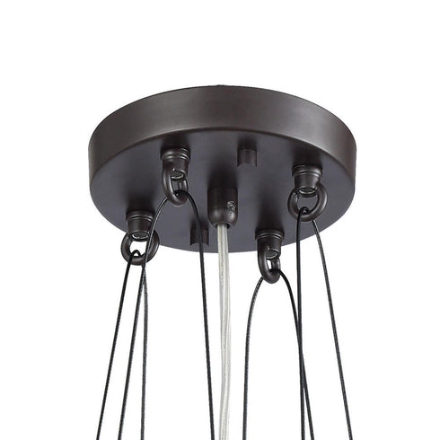 Elk Waterbury 1 Light MINI PENDANT in Oil Rubbed Bronze Finish Model: 11951/1