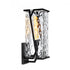 Elk Waterfall 18 Inch High 1 Light Outdoor Sconce in Matte Black Model: 1250-MB-CW