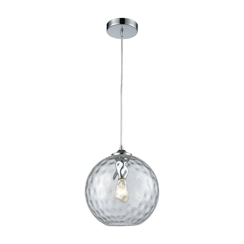 Elk Watersphere MINI PENDANT in Polished Chrome Finish Model: 31380/1CLR