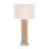 Elk Webb 36 Inch High 1 Light Table Lamp in Natural with Polished Nickel Model: H0019-11164