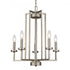 Elk West End 6 Light CHANDELIER in Brushed Nickel Finish Model: CN240522