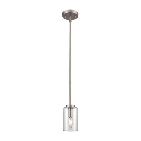 Elk West End MINI PENDANT in Brushed Nickel Finish Model: CN240512