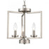 Elk West End SEMI FLUSH MOUNT in Brushed Nickel Finish Model: CN240382