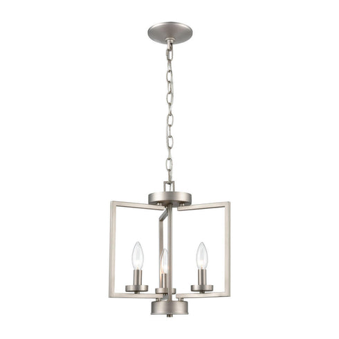 Elk West End SEMI FLUSH MOUNT in Brushed Nickel Finish Model: CN240382