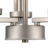 Elk West End SEMI FLUSH MOUNT in Brushed Nickel Finish Model: CN240382