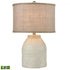 Elk White Harbor 22.5 Inch High 1 Light Table Lamp in Gray Includes LED Bulb Model: 77131-LED