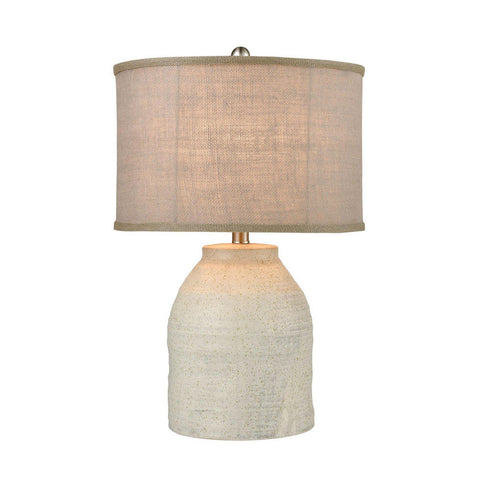 Elk White Harbor White Harbour Table Lamp in Gray Finish Model: 77131