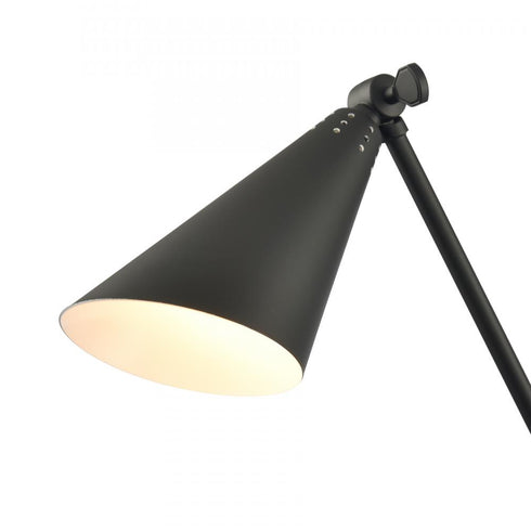 Elk Whitmire 10.5 Inch High 1 Light Plug I Hardwire Sconce in Matte Black Model: EC89220/1