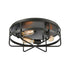 Elk Wickshire FLUSH MOUNT in Matte Black Finish Model: 46382/3