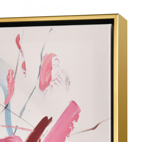Elk Wild Garden WALL ART in Pink Finish Model: S0016-8149