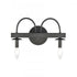 Elk Williamson VANITY LIGHT in Black Finish Model: 75074/2