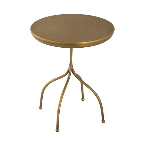 Elk Willow Accent Table in Antique Brass Finish Model: H0895-10513