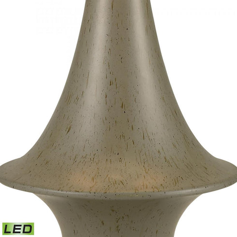 Elk Winchell 33 Inch High 1 Light Table Lamp in Polished Concrete Includes LED Bulb Model: 77208-LED