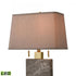 Elk Windsor 27 Inch High 2 Light Table Lamp Honey Brass Includes LED Bulbs in Gray Finish Model: D4704-LED
