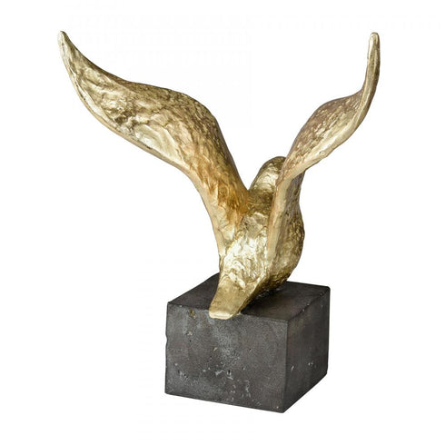 Elk Winged Bird ORNAMENTAL ACCESSORY in Gold Finish Model: S0036-8950/S3