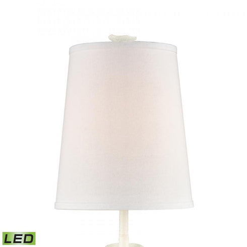 Elk Winona 33 Inch High 1 Light Table Lamp in Matte White Includes LED Bulb Model: D4699-LED