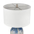 Elk Winship 26 Inch High 1 Light Table Lamp White in White Crackle Finish Model: H0019-9561