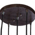 Elk Wire 5 Light Mini Pendant with Wire Cages in Five Shapes in Black Finish Model: 225031