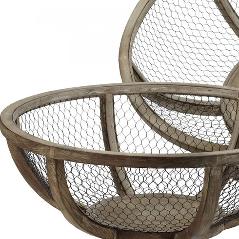 Elk Wire Atlas BOWL TRAY in Natural Finish Model: 594018