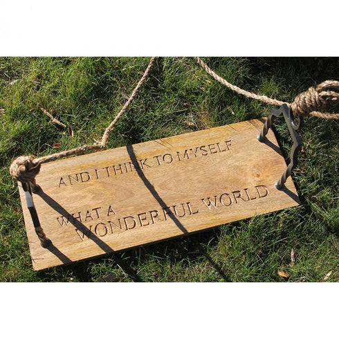 Elk Wonderful Life ORNAMENTAL ACCESSORY in Natural Finish Model: SWING002