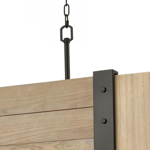 Elk WoodenCrate ISLAND LIGHT in Bronze Finish Model: 33386/5