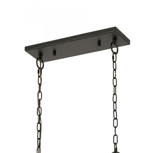 Elk WoodenCrate ISLAND LIGHT in Bronze Finish Model: 33386/5