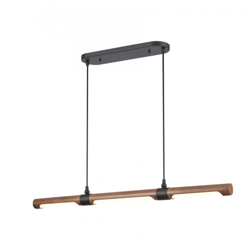 Elk Wyatt 40.5 Inch Wide Integrated Chandelier in Matte Black Model: 90280/1