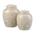 Elk Yvonne Jar Set of 2 in Cream Glazed Model: S0037-11351/S2