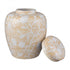 Elk Yvonne Jar Set of 2 in Cream Glazed Model: S0037-11351/S2