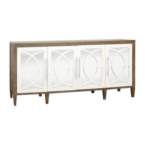 Elk Zoran CABINET CREDENZA in Weathered Mahogany Finish Model: 17564