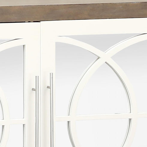 Elk Zoran CABINET CREDENZA in Weathered Mahogany Finish Model: 17564